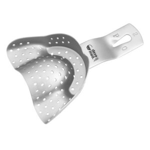 5222-Abdruckloeffel-2-fuer-partiell-bezahnte-Oberkiefer-perforiert-ergonomische-Dentalinstrumente-Frauen