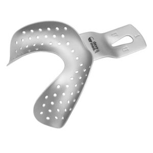 5272-Abdruckloeffel-2-fuer-unbezahnte-Unterkiefer-perforiert-ergonomische-Dentalinstrumente-Frauen