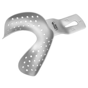 5273-Abdruckloeffel-3-fuer-unbezahnte-Unterkiefer-perforiert-ergonomische-Dentalinstrumente-Frauen