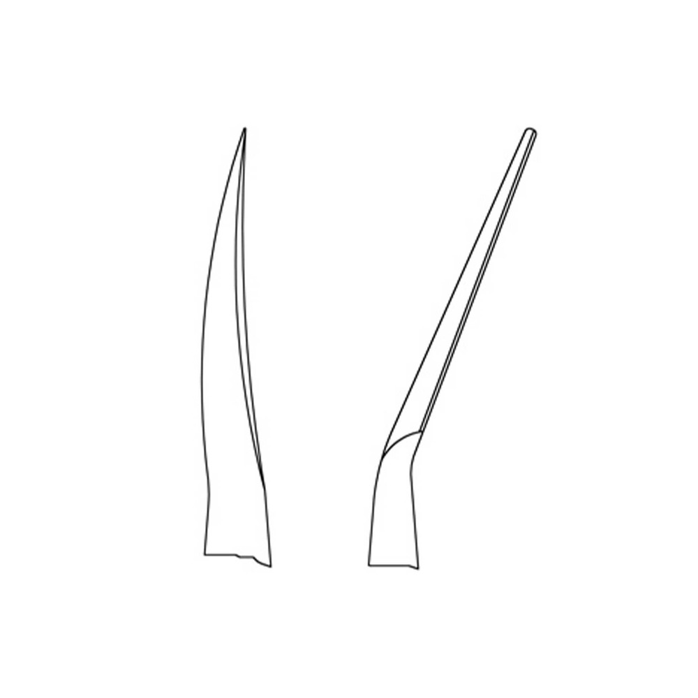 888-P3SF-Raspatorium-Prichard-3S-gerade-super-leicht-doppelendig-Dentalinstrumente-Frauen-CAD