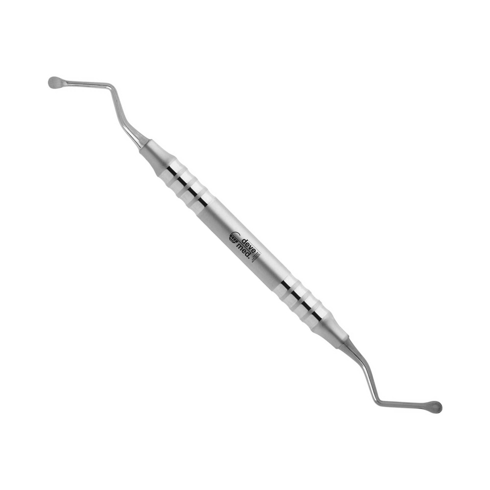 901-26F-Chirurgische-Kuerette-Miller-Colburn11-4-0-4-0-mm-leicht-doppelendig-ergonomische-Dentalinstrumente-Frau