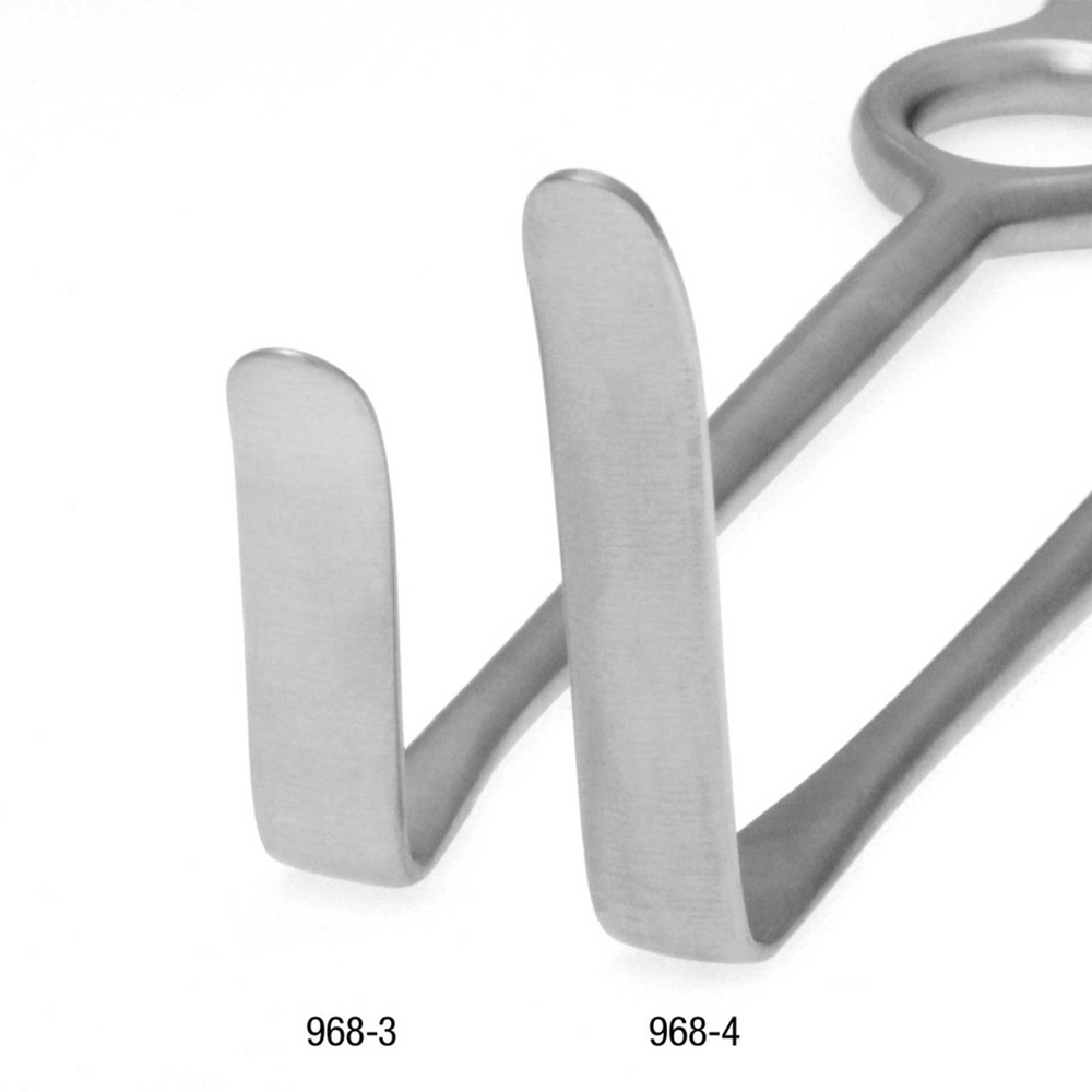 968-4-Wundhaken-55x11-mm-215-mm-Obwegeser-nach-oben-gebogen-ergonomische-Dentalinstrumente-Frauen