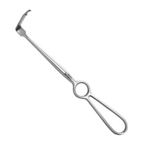 969-99-Wundhaken-70x11mm-220-mm-Ramus-Obwegeser-Ramushaken-nach-unten-gebogen-Dentalinstrumente