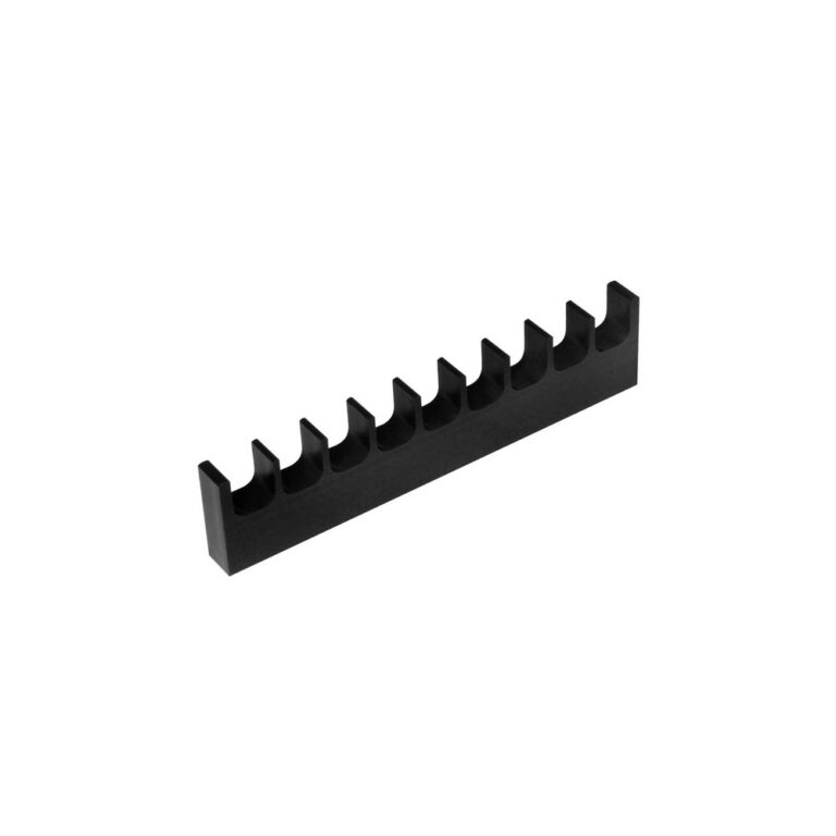 9900-01-Teflon-Steg-9-schwarz-100-7-x-23-x-8-mm-fuer-9-Instrumente-ergonomische-Dentalinstrumente