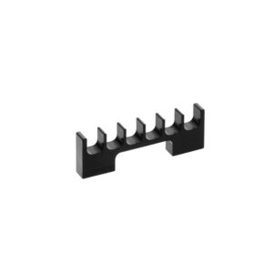 9900-09-Teflon-Steg-6-schwarz-68-3-x-23-x-8-mm-fuer-6-Instrumente-mit-1-Bruecke-Dentalinstrumente