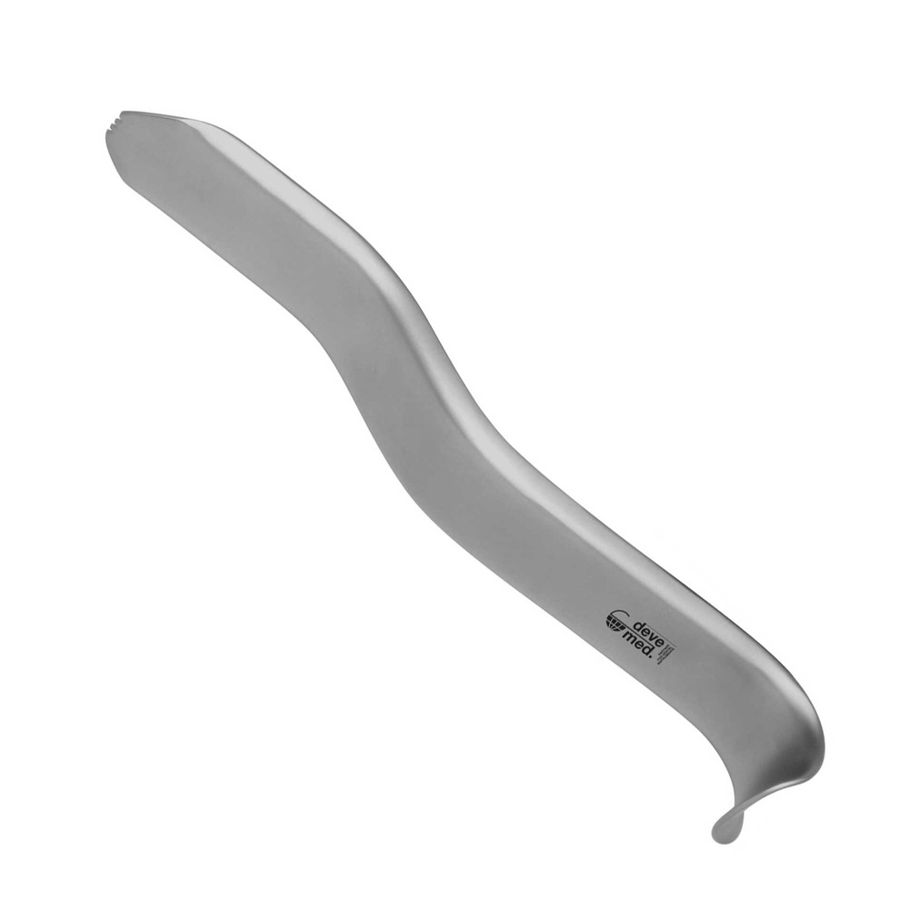 998-22-Wangenabhalter-150-mm-University-of-Cawood-Minnesota-gezahnt-Dentalinstrumente-Frauen