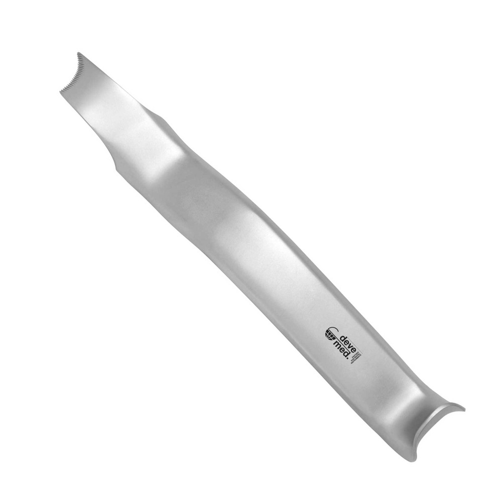998-23-Wangenabhalter-145-mm-lateral-rechts-Univ-of-Caw-Minne-modifiziert-Dr-Simas-Dentalinstrument-vorne